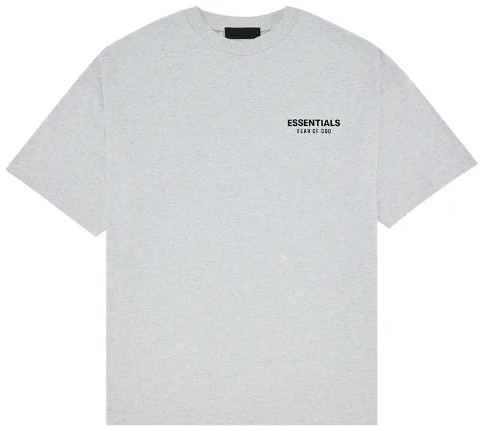 Essentials Tee SS24 – Light Heather Grey