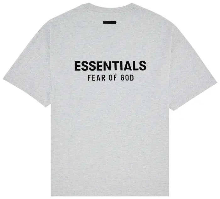 Essentials Tee SS24 – Light Heather Grey
