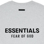 Essentials Tee SS24 – Light Heather Grey