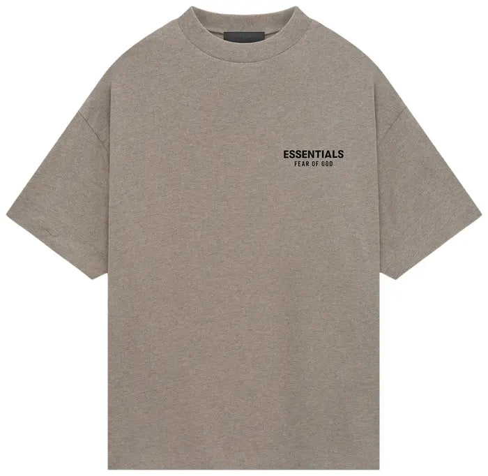 Essentials Tee SS24– Gris Jaspeado