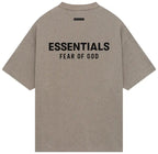 Essentials Tee SS24– Gris Jaspeado